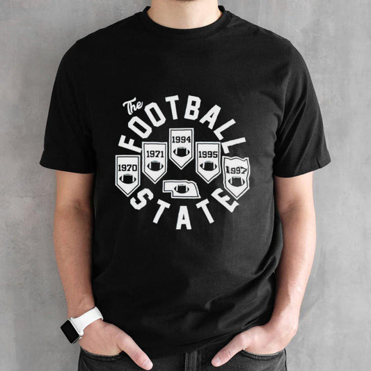 Football State Banners shirts