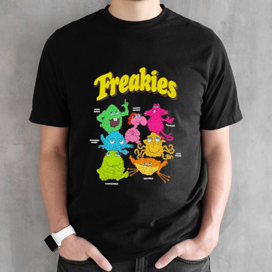 Freakies peter quill Star lord breakfast cereal characters shirts