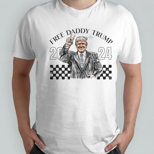 Free Daddy Trump 2024 Supporter shirt
