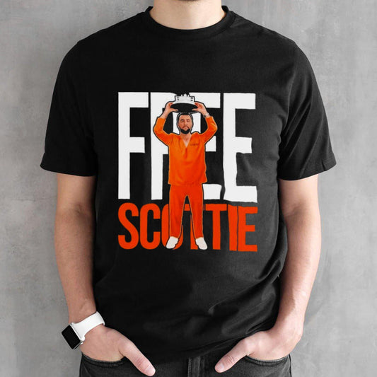 Free Scottie The Champ In Orange T-Shirt