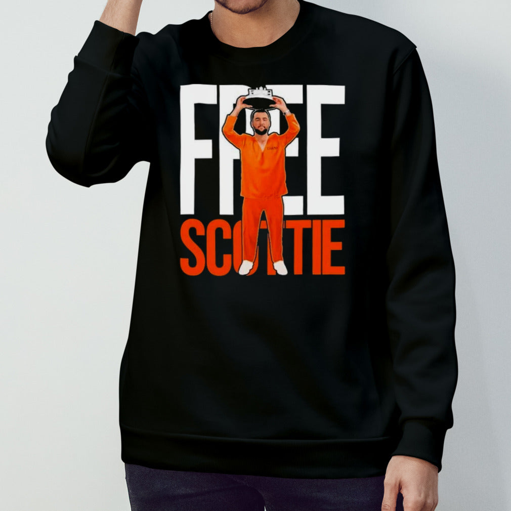 Free Scottie The Champ In Orange T-Shirt