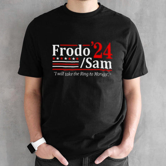 Frodo And Sam 2024 I Will Take The Ring To Mordor T-shirt