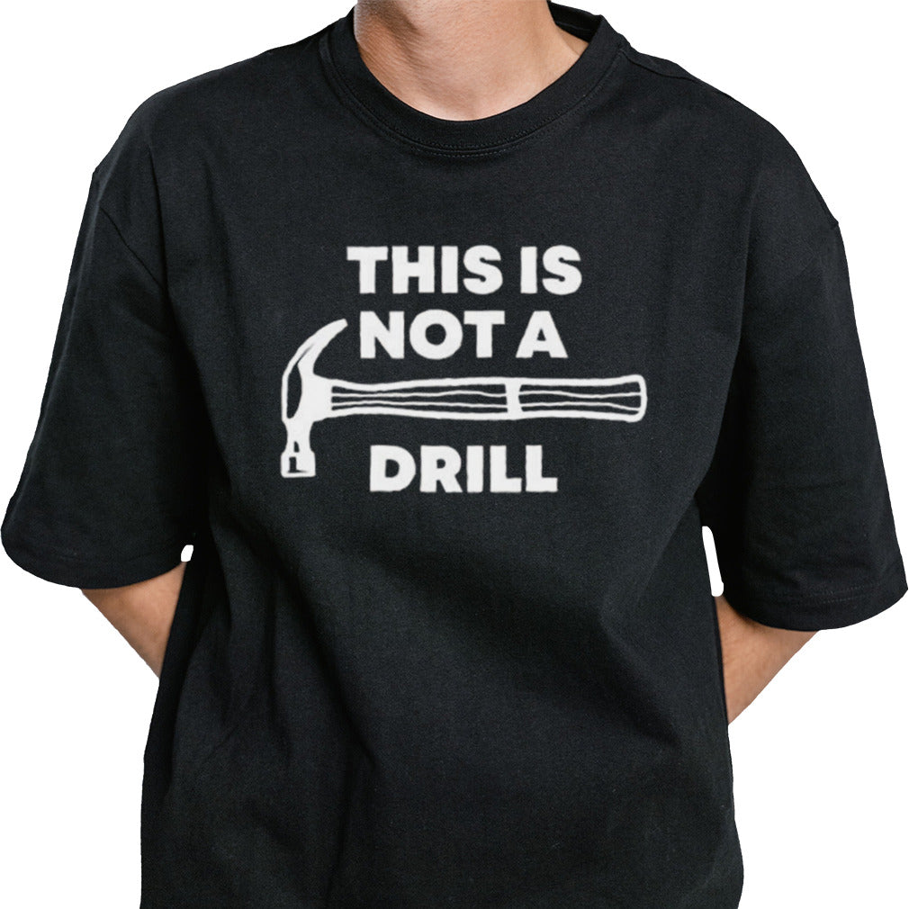Gabbie Sturniolos Wearing This Is Not A Drill T-shirt