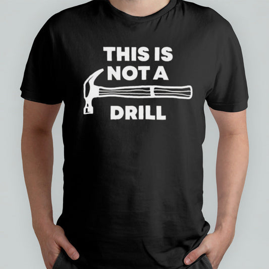 Gabbie Sturniolos Wearing This Is Not A Drill T-shirt