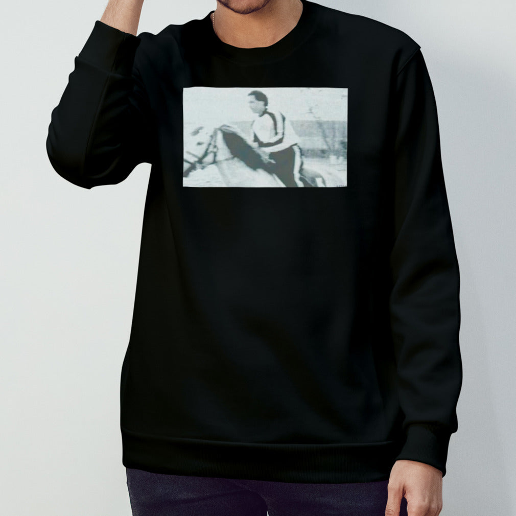 Gaddafi on a horse champion shirts