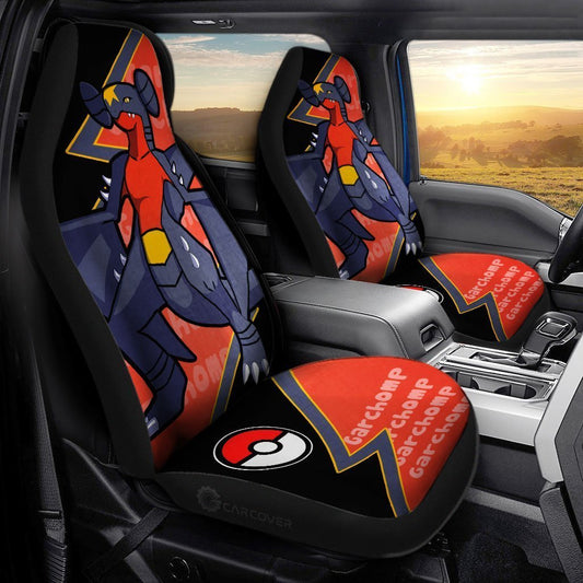 Garchomp Car Seat Covers Custom Anime Car Accessories