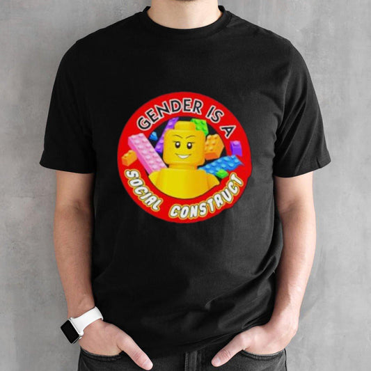 Gender is a Social Construct logo shirt