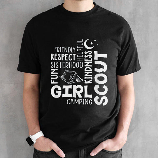 Girl Scout Camping Adventure Scout Troop Cookie Dealer shirt