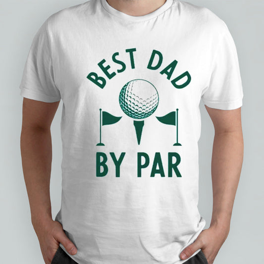 Golf best dad by par shirts