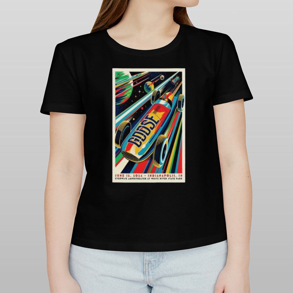 Goose Everwise Amphitheater Indianapolis IN June 12 2024 Poster shirt