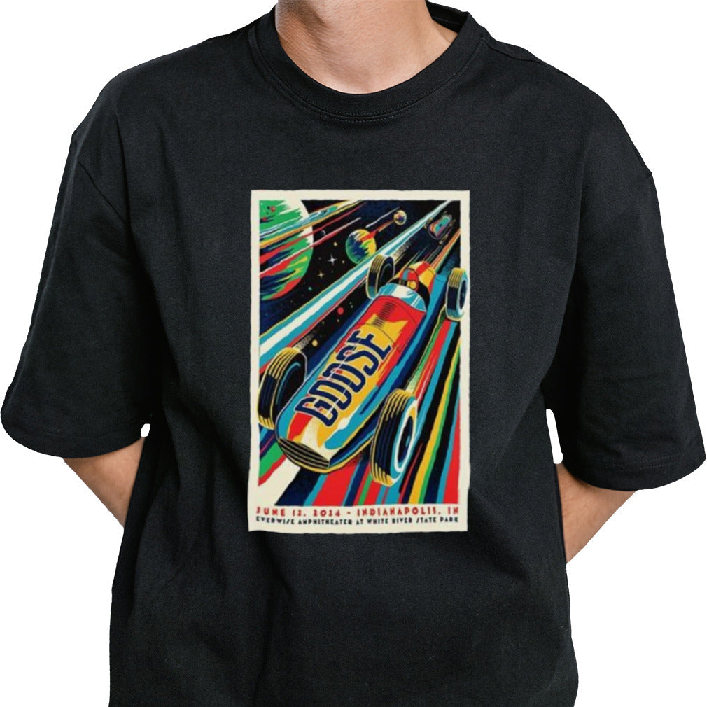 Goose Everwise Amphitheater Indianapolis IN June 12 2024 Poster shirt