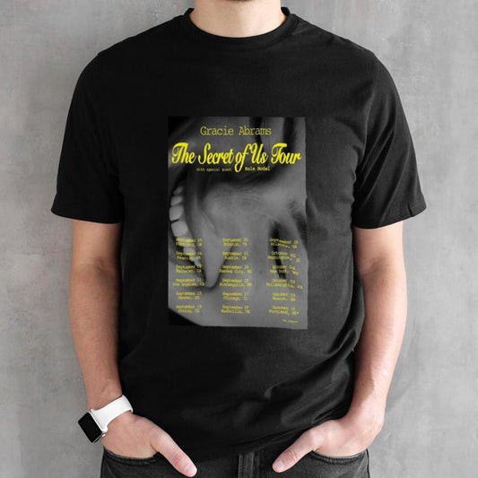 Gracie Abrams The Secret Of Us Tour 2024 T-shirt
