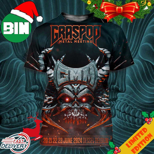 Graspop Metal Meeting GMM24 20 to 23 June 2024 Dessel Belgium All Over Print T-Shirts