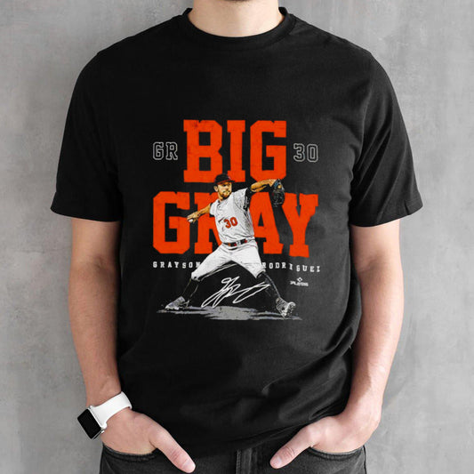 Grayson Rodriguez Baltimore Big Gray shirts