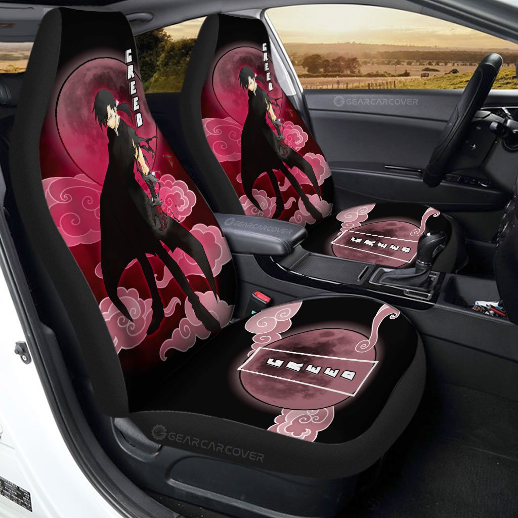 Greed Car Seat Covers Custom Fullmetal Alchemist Anime Car Interior Accessories