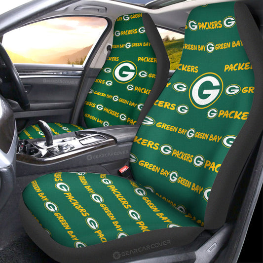 Green Bay Packers Car Seat Covers Sporty Team Collection