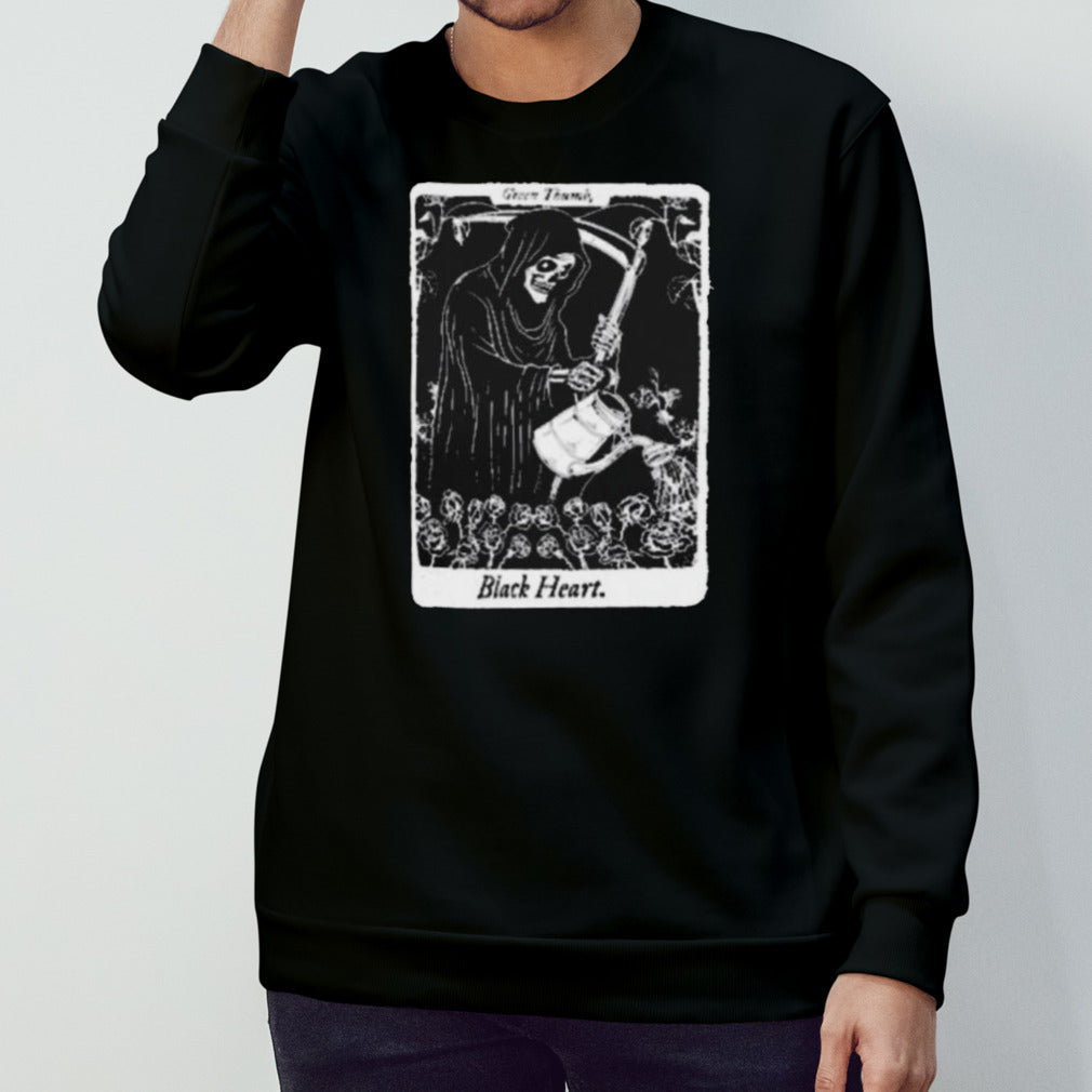 Green Thumb Black Heart Shirt