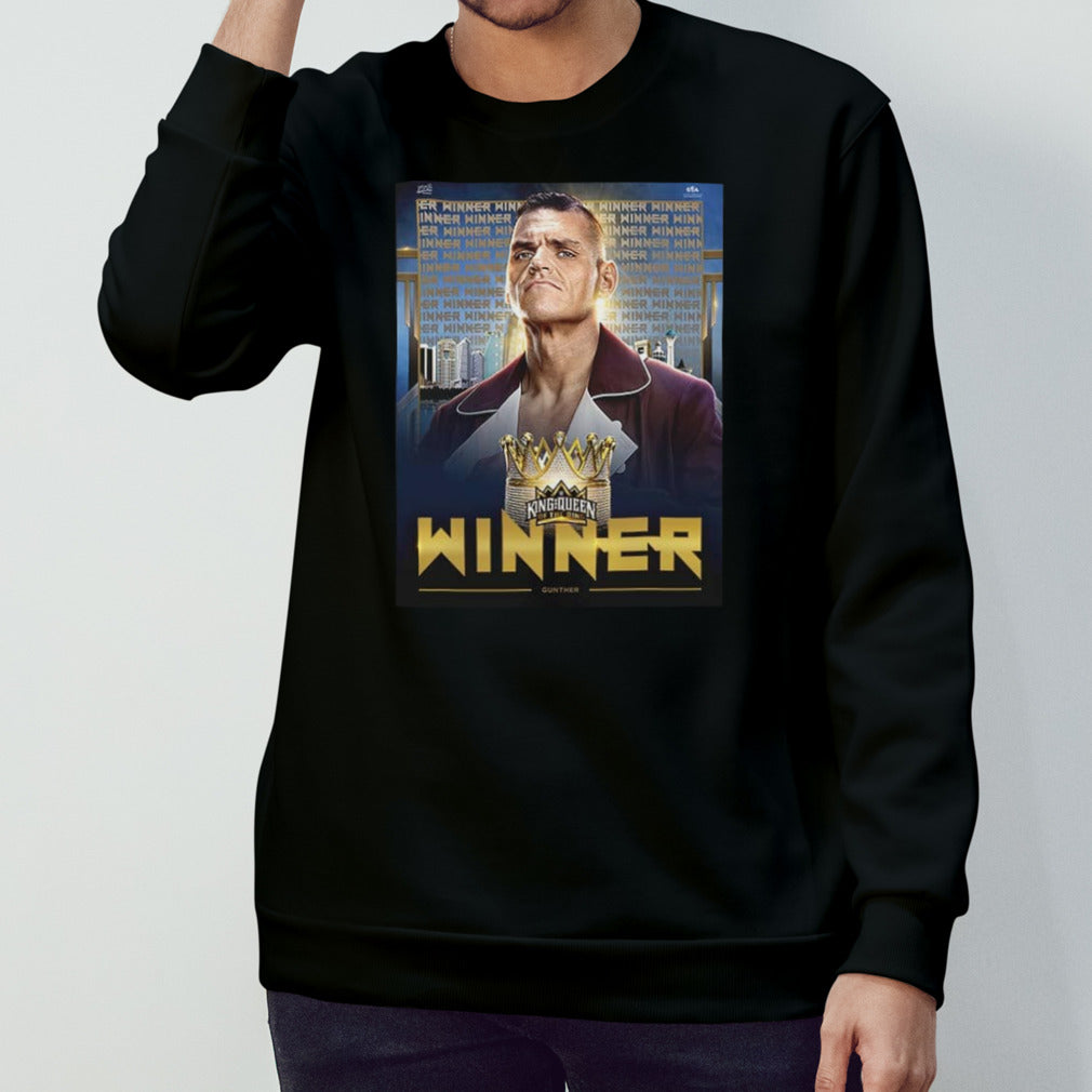 Gunther Winner WWE King And Queen Of The Ring 2024 After Defeats Randy Orton shirt
