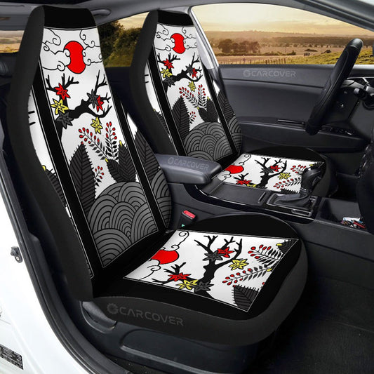 Hanafuda Car Seat Covers Custom Car Interior Accessories
