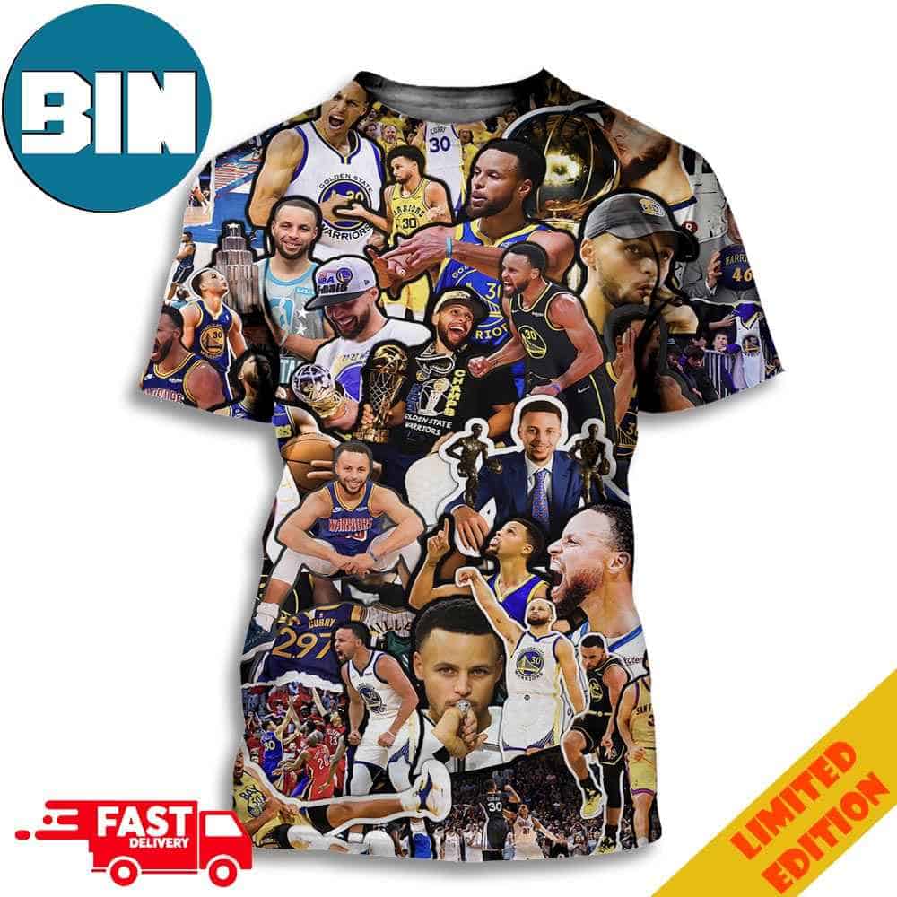 Happy Birthday Stephen Curry Golden State Warriors My GOAT 3D T-Shirts
