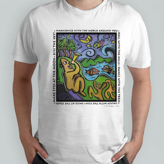 Harmonize With The World Around You Roll With The Hills T-shirts