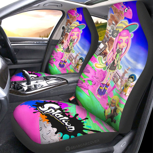 Harmony Splatoon Car Seat Covers Custom Car Accessories