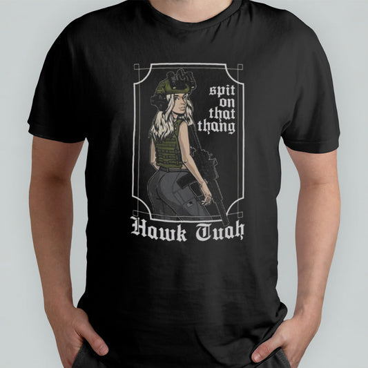 Hawk Tuah 24 We The People Holsters T-shirt