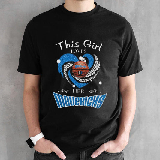Hearts Diamonds The Girl Lovers Wilson Her Mavericks shirt