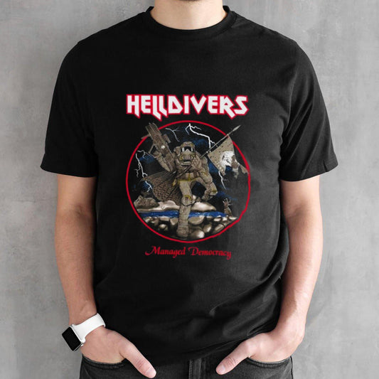 Helldivers Managed Democracy Shirts