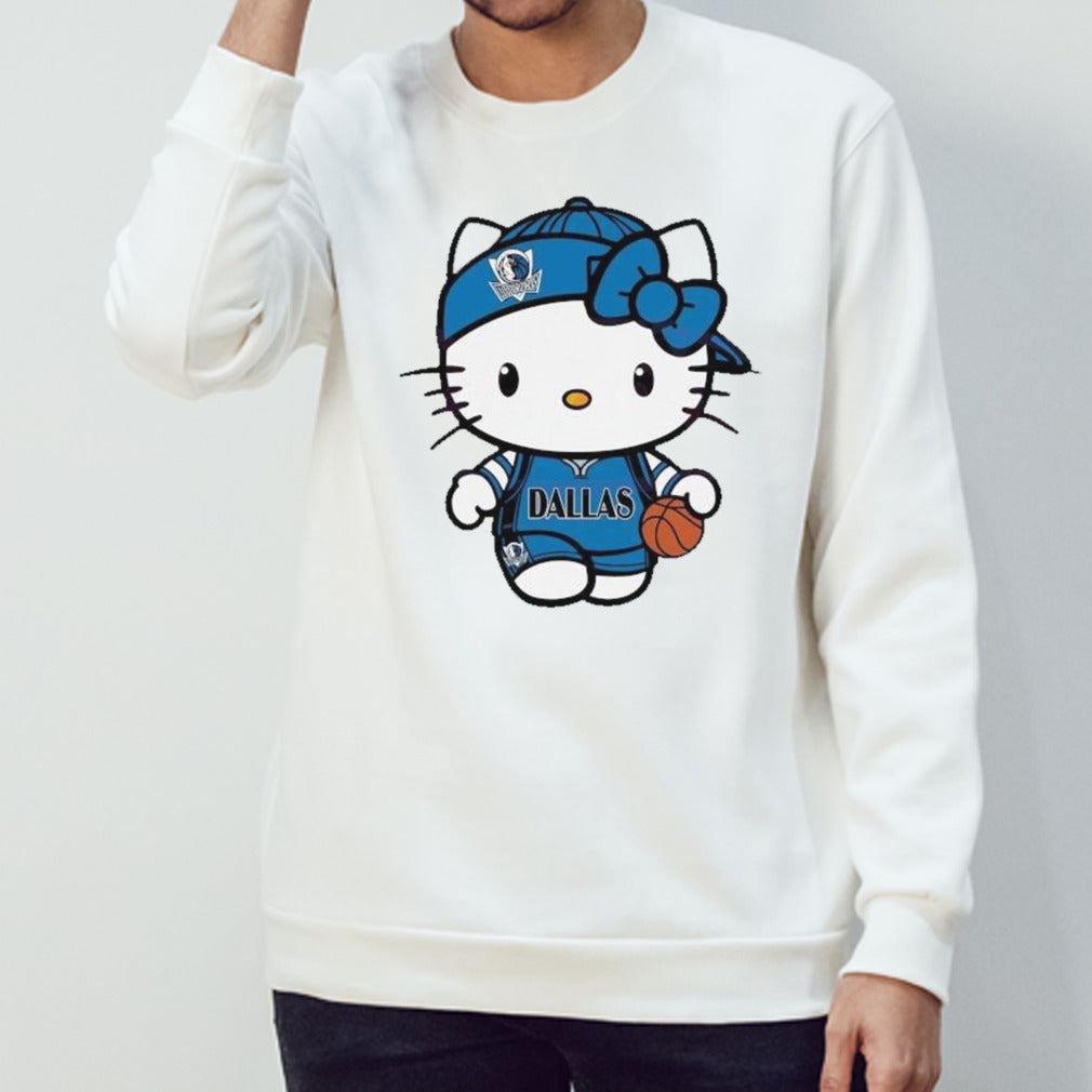 Hello Kitty Dallas Mavericks NBA Basketball Shirt