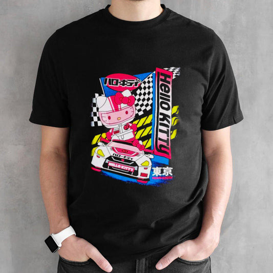 Hello Kitty Racer Tokyo speed shirts