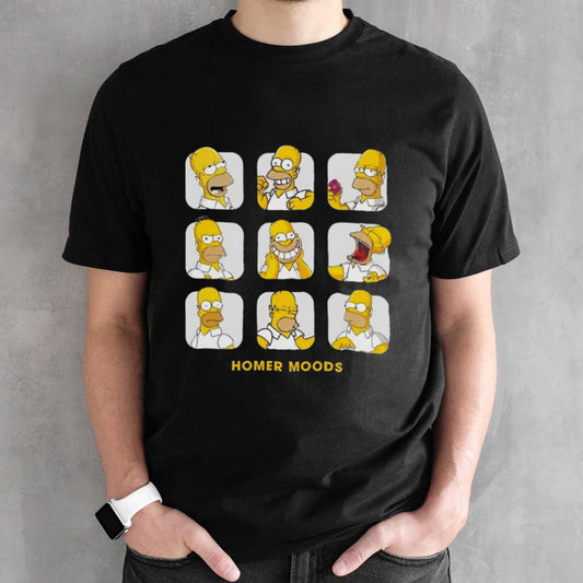 Homer Simpson Moods The Simpson 2024 T-shirt
