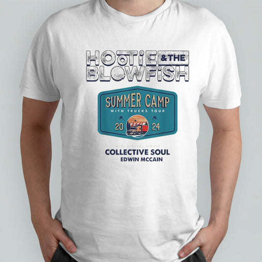 Hootie and the blowfish summer camp with trucks shirt