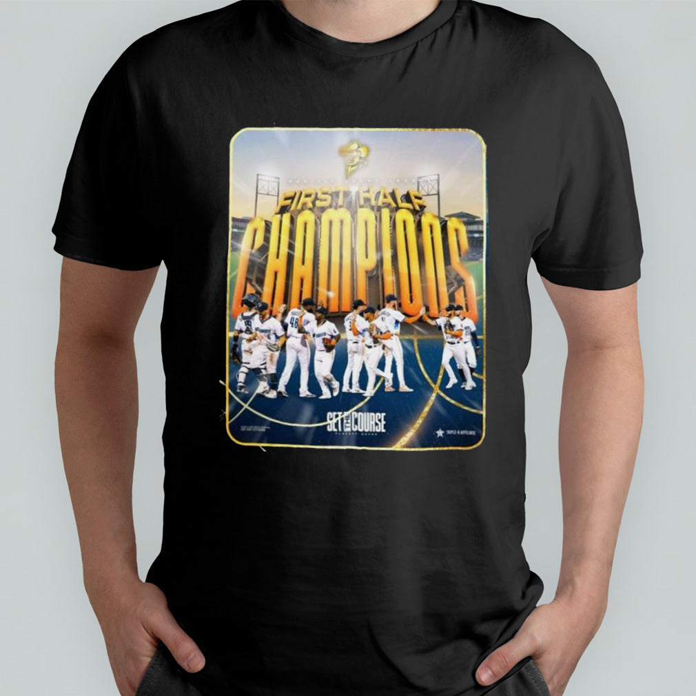 Houston Astros First Half Champions Set The Course Playoff Bound 2024 T-shirt