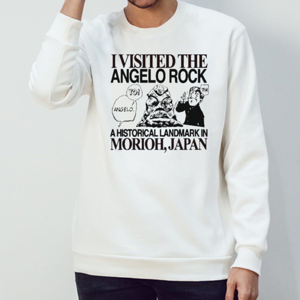I Visited The Angelo Rock A Historical Landmark In Morioh Japan Shirt