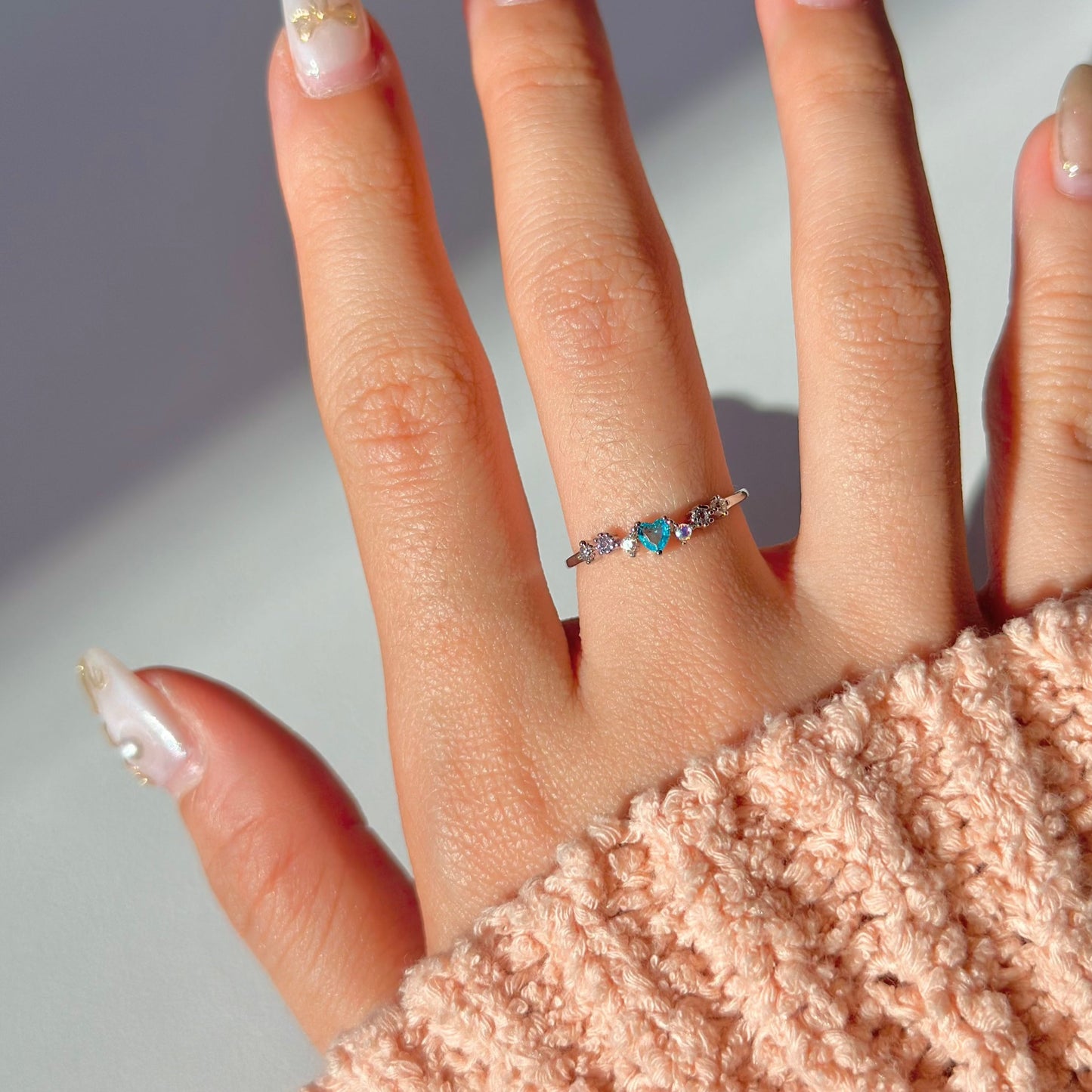 Ocean Heart Ring