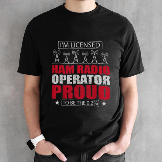 Isâ€™m A Licensed Ham Radio Operator Ham Radio Professional Shirts