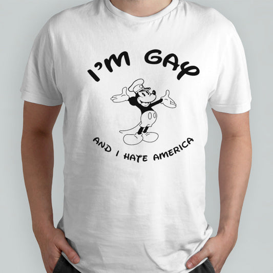 Iâ€™m Gay And I Hate American shirt