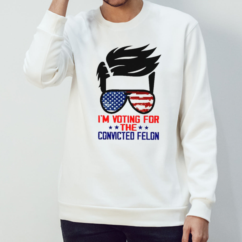 Iâ€™m Supporting The Convicted Felon 2024 Retro Shirt