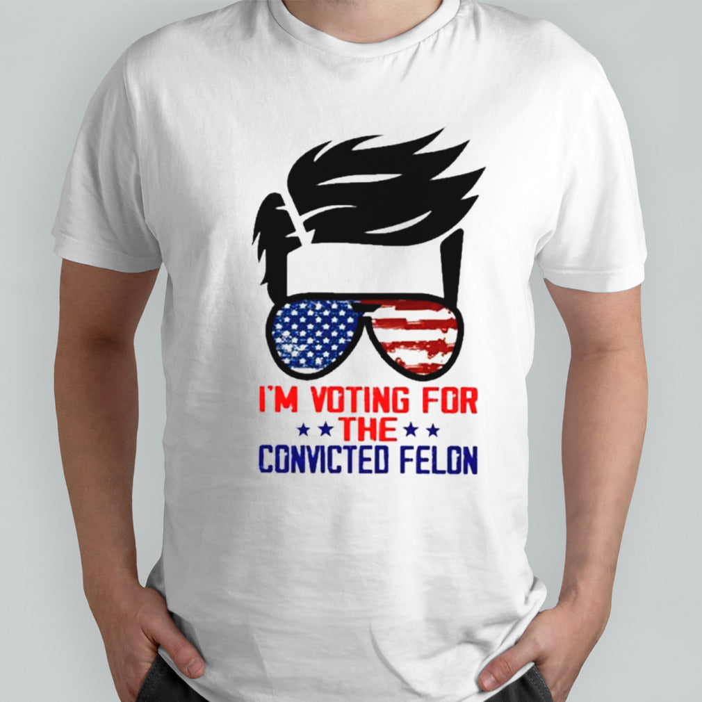 Iâ€™m Supporting The Convicted Felon 2024 Retro Shirt