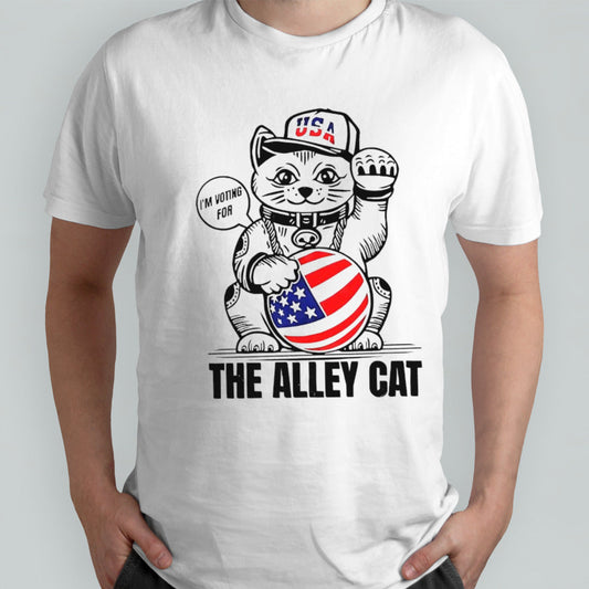 Iâ€™m voting for the alley cat shirt