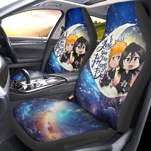 Ichigo And Rukia Car Seat Covers Custom Car Accessories