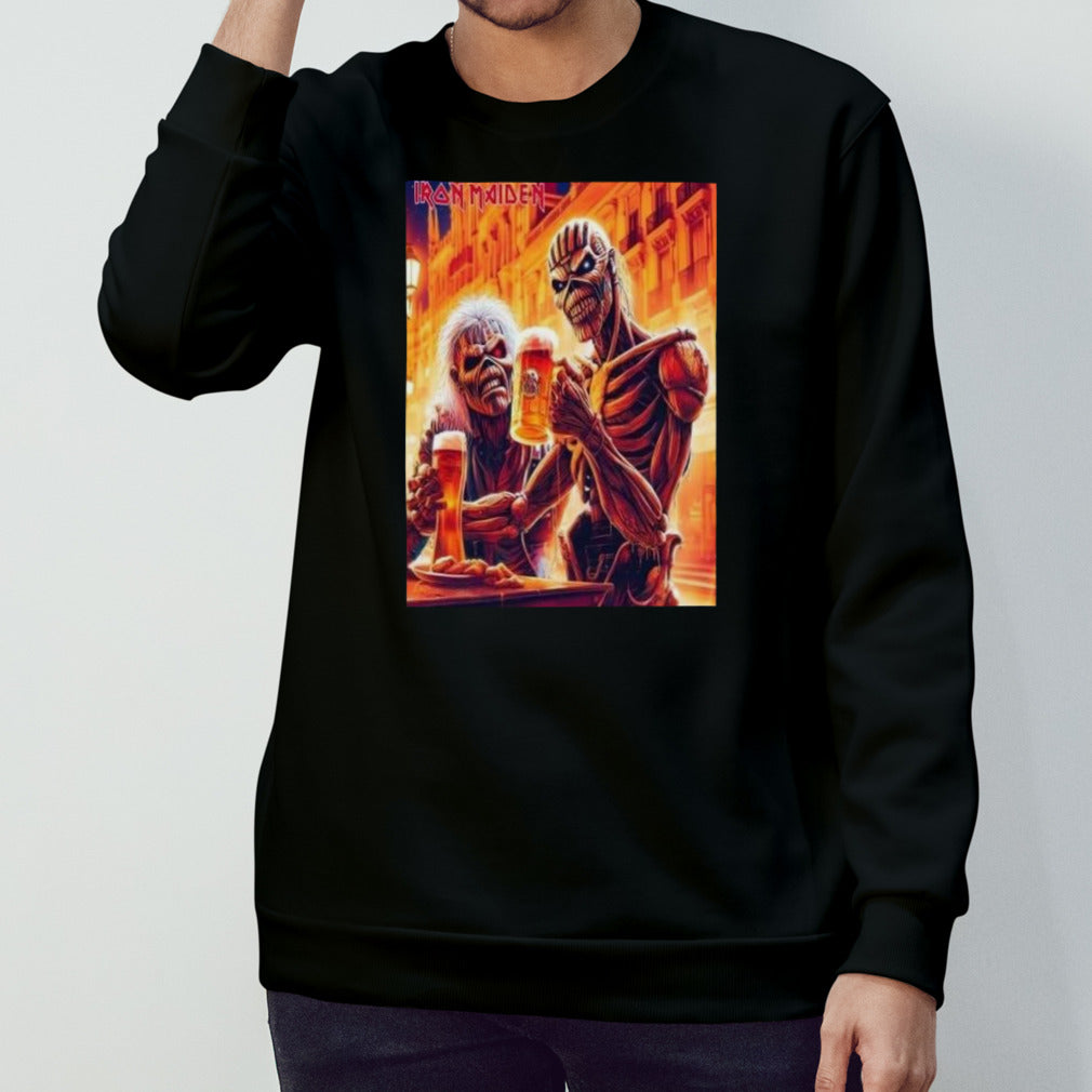 Iron Maiden Beer Fan Gifts Metalhead Shirt