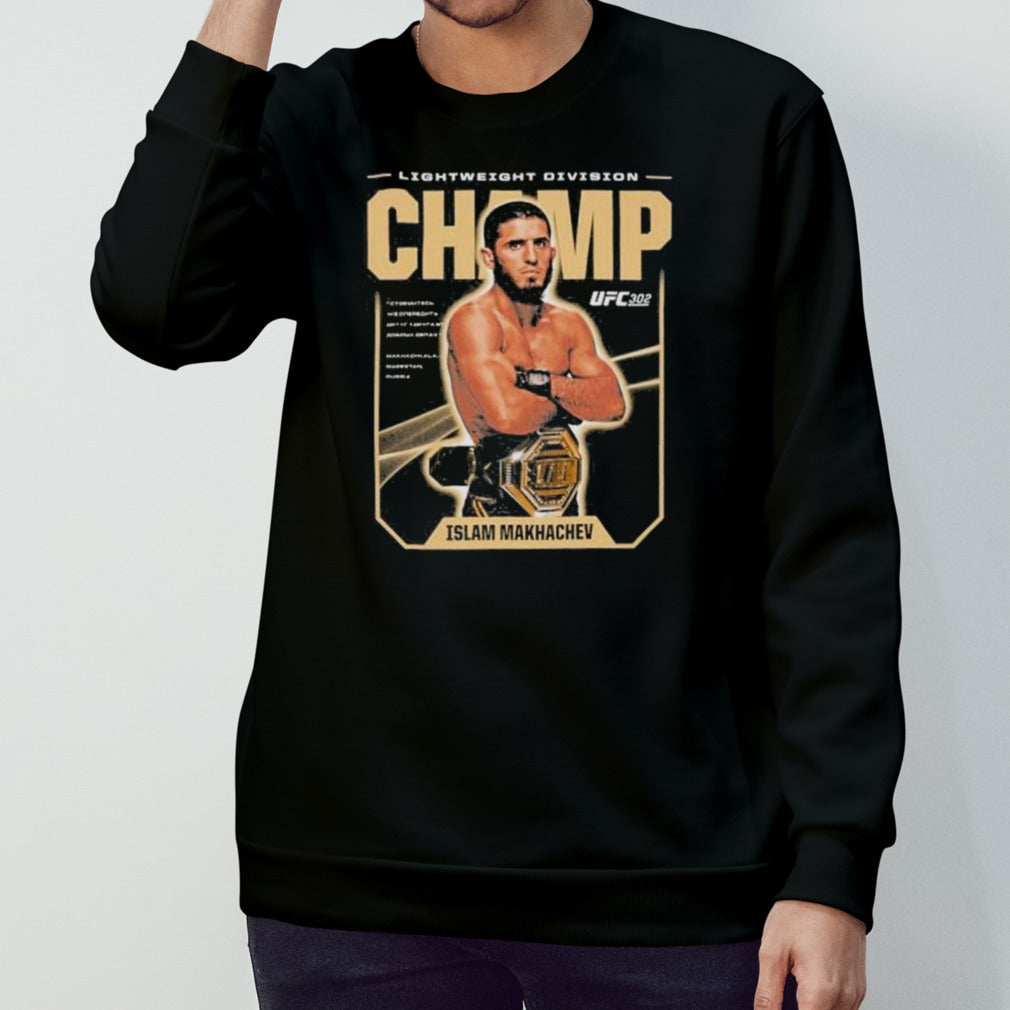 Islam Makhachev UFC 302 Champion Lightweight Division Shirt