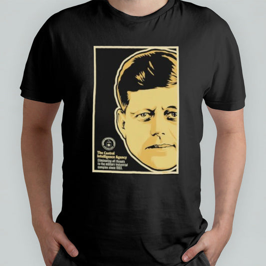 JFK CIA The Central Intelligence Agency shirt