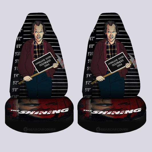 Jack Torrance in The Shining Car Seat Covers Custom Horror Characters Car Accessories