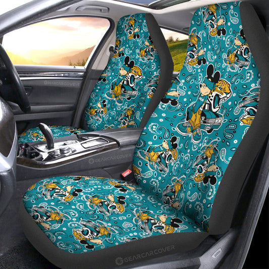 Jacksonville Jaguars Car Seat Covers Cartoon Theme Collection