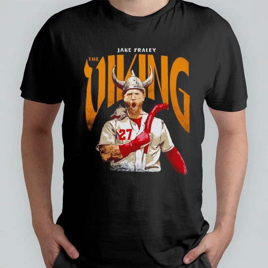 Jake Fraley Cincinnati Reds The Viking shirt