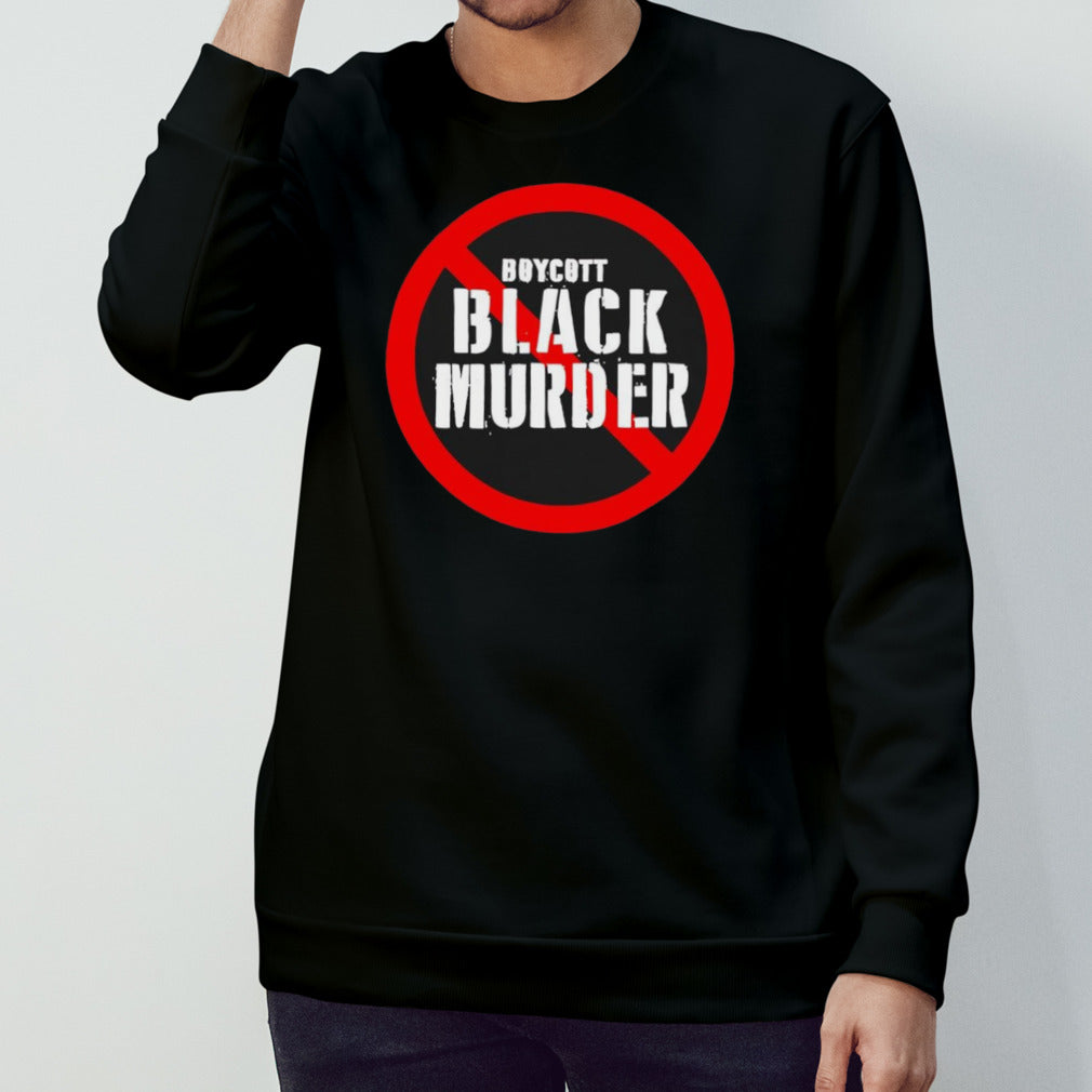 Jamaal Bowman wearing boycott black murder shirt