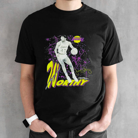 James Worthy Los Angeles Lakers Vintage shirts